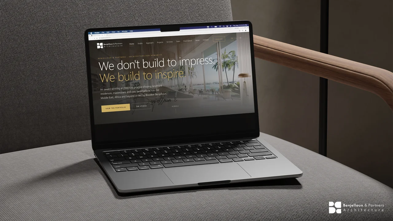 مرحباً بكم في الموقع الرقمي الجديد لـ Benjelloun & Partners
